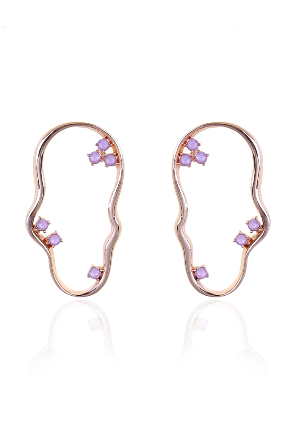 Buy Swarovski Round Danglers For Women Online at ScrollnShops